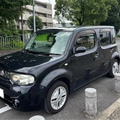 車検2026年10月まで！日産キューブ Z12 15Xインディゴ＋プラズマ　即乗り可／禁煙・事故歴なし／総額25万円の画像