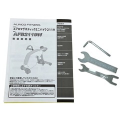 ALINCO FITNESS AFB2119W エアロマグネスティック ミニバイク アルインコ フィットネス 中古 良好 M9234767の画像