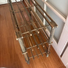 木の棚の画像