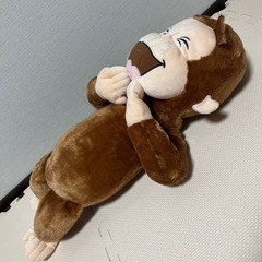 おさるのジョージ★スーパーギガジャンボわははぬいぐるみ・新品未使用の画像