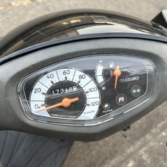 スズキ　アドレスV125 程度抜群　走行距離17318kmの画像