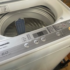 082500 パナソニック6.0kg洗濯機2019年製の画像