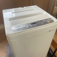 082500 パナソニック6.0kg洗濯機2019年製の画像
