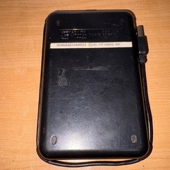 GY0826 BUFFALO ポータブルHDD HD-PE160U2-BKの画像