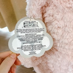 【値下げ可能】テディベア　ビック　大きい　くま　ぬいぐるみ　コストコ　ピンクの画像