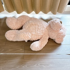 【値下げ可能】テディベア　ビック　大きい　くま　ぬいぐるみ　コストコ　ピンクの画像
