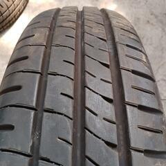 155/65R14　アルミ　タイヤ4本セット　No.266 　ダイハツ軽、14インチ　の画像
