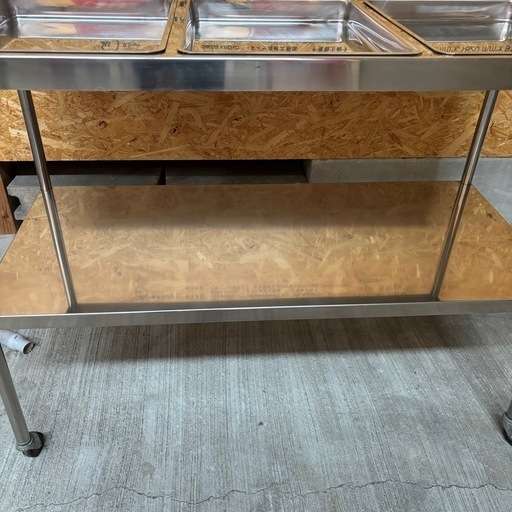 ステンレスワゴン入荷✨️早い者勝ち‼️OKADAI オカダイ業務用ステンレス家具医療用キッチン作業