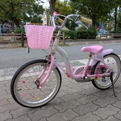 子供　自転車　18インチ　プリンセスの画像