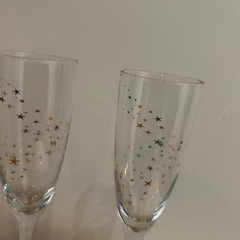 シャンパングラス ペアの画像