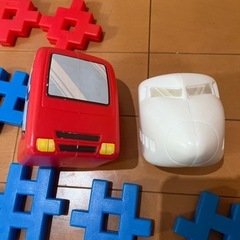 【決まりました】学研ニューブロック　のりものセット　の画像