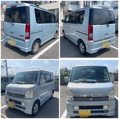 ⭐️車検2年満タン⭐️ 即納⭐️ エブリイワゴン　PZターボ　とりあえずの足に！荷物車に！ハコバン　箱バンの画像