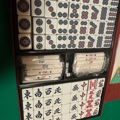 麻雀牌&マットの画像
