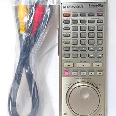 【直接引渡し限定】希少品 PIONEER パイオニア コンパチブル LDプレーヤー CLD-HF9G 両面再生 レーザーディスク CDプレーヤー リモコン 三色ケーブル付 動作品の画像