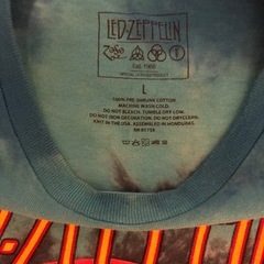 ★希少・美品★LED ZEPPELIN 75年USツアーTシャツ L バンドTの画像