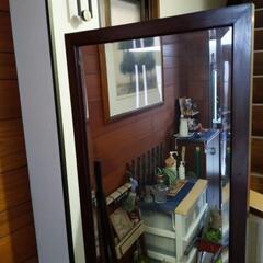 骨董品、アンティーク　昭和期、高級和姿見の画像
