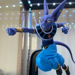 ドラゴンボール超 MATCH MAKERS フィギュア 孫悟空（超サイヤ人ゴッド）＆ ビルス 2体セット（箱あり）の画像