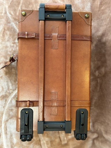 注文 ユーラシア豚革トランクキャリーケースキャリーバッグ旅行バッグ