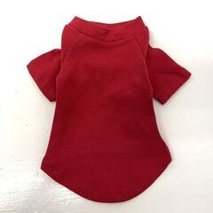 ワンちゃん　犬用　Tシャツ　赤　XXSサイズ　5枚セット　No.276の画像