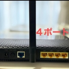 Tp-link AC2600 MU-MIMO ギガビット無線LANルーター 1733Mbps+800Mbps 中古　箱無し　の画像