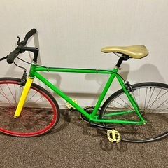ピストバイク　自転車　シングルスピードバイクの画像