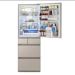 【美品】2024年購入 パナソニック 5ドア冷蔵庫 450L NR-E45PX1-Nの画像
