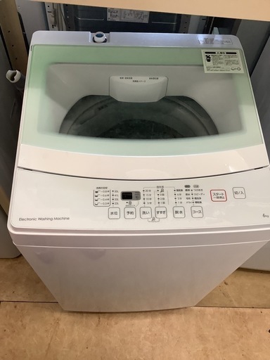 全自動洗濯機 6.0kg ニトリ / NITORI  NTR60 リサイクルショップ宮崎屋　佐土原店　25.8.26F