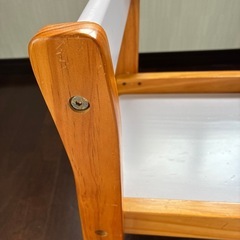 ニトリ　キッズチェア　ラベンダー色の画像