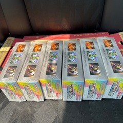 ポケモンカード　テラスタルフェスex シュリンク付き　未開封BOX 6個の画像