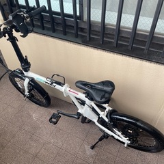 電動折り畳み自転車 ERWAY A01 オプション付きの画像