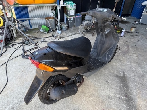 ☆レッツ2  原付、前後タイヤ新品、バッテリー新品☆火が飛びません。