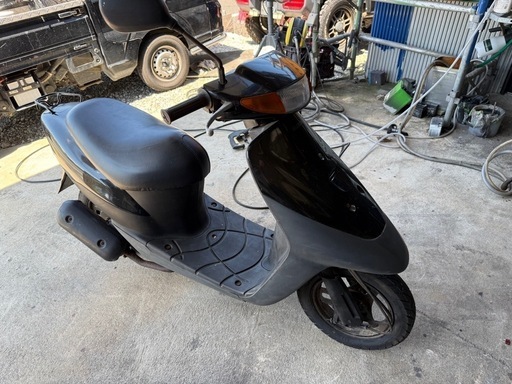 ☆レッツ2  原付、前後タイヤ新品、バッテリー新品☆火が飛びません。