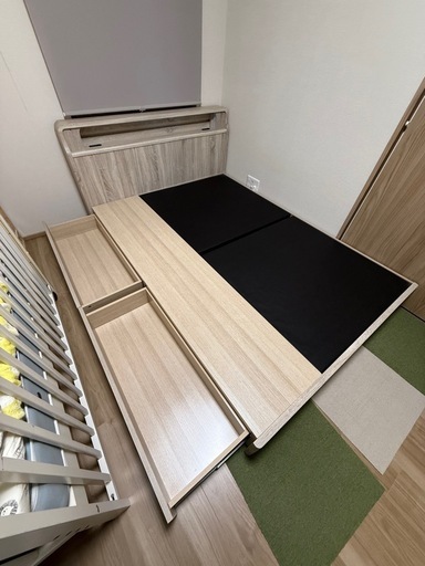 【引取者決定】ニトリ　ダブルベッド