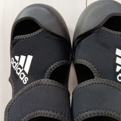 adidas AltaVenture C☆黒☆20cm☆サンダルの画像