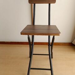 受け渡し予定者が決まりました。ニトリ　折りたたみ椅子　ミドルブラウンの画像