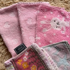 ミニタオル5枚+小さめタオル2枚の画像