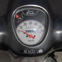 【新車ワンオーナー】ホンダ・スーパーカブ50（2018年式AA09モデル・C50JJ）・前後タイヤ新品・自賠責R11/10までありの画像