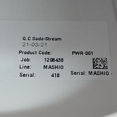 【リユースのサカイ八街店】★ジモティ割あり★ SODA STREAM　PWR-001　クリーニング済　YJ7550の画像