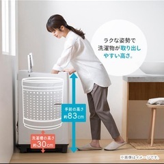 【中古・破損品】洗濯機の画像