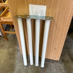 【美品】ニトリ 組み合わせデスク 140cm ライトブラウン×白の画像