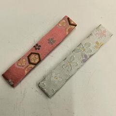 0826-027 茶道具菓子切楊枝2本、手鏡セットの画像