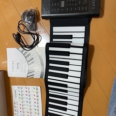 ⭐︎美品⭐︎カリーナ　ロールアップピアノ61鍵盤の画像