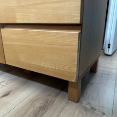無印良品　AVラック　テレビ台　WOODEN AV RACK 90の画像
