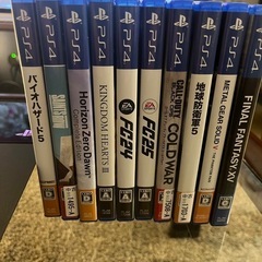 PlayStation 4 本体 ソフト付 コントローラー×2 ※箱・コードありの画像
