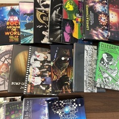 ライブDVDまとめ売り　GLAY BUMP OF CHICKEN エルレの画像
