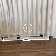 ベビーゲート　ホワイトの画像
