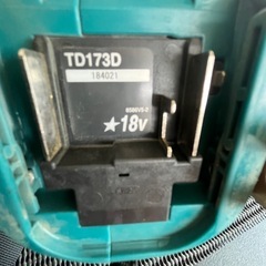 TD173Dマキタ18Vインパクトドライバーの画像