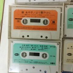 0826-029 昭和　演歌カセットテープ７点セットの画像