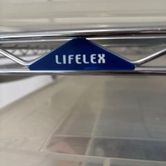 LIFELEX銀ラックの足だけ４本コロ付きの画像