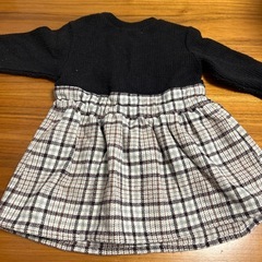 90サイズ　秋冬ワンピの画像